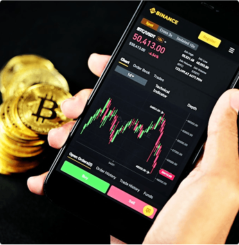 A digital investment platform illustration